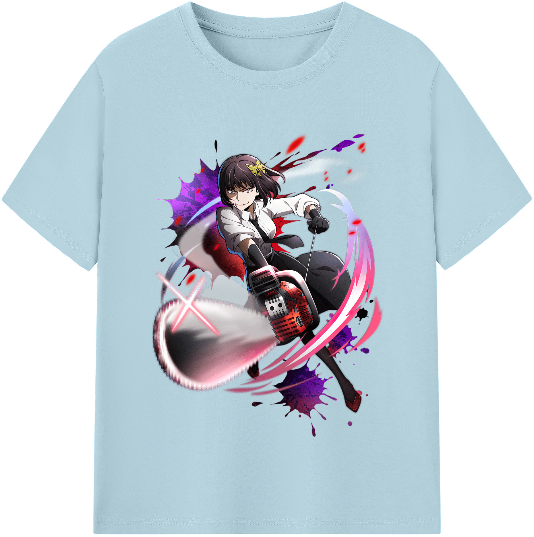 （画像用） 文豪ストレイドッグス Bungo Stray Dogs 綿100％半袖Tシャツ（フロントプリント）